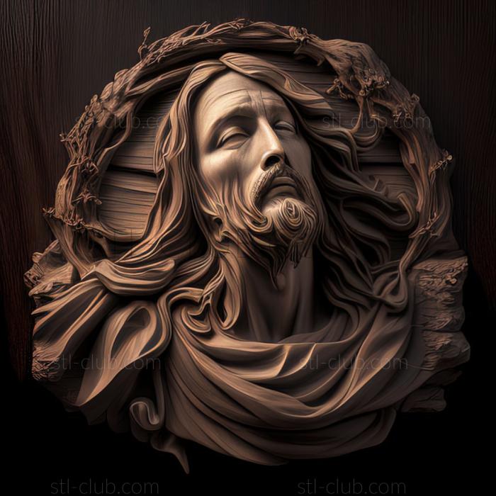 3D model st jesus (STL)